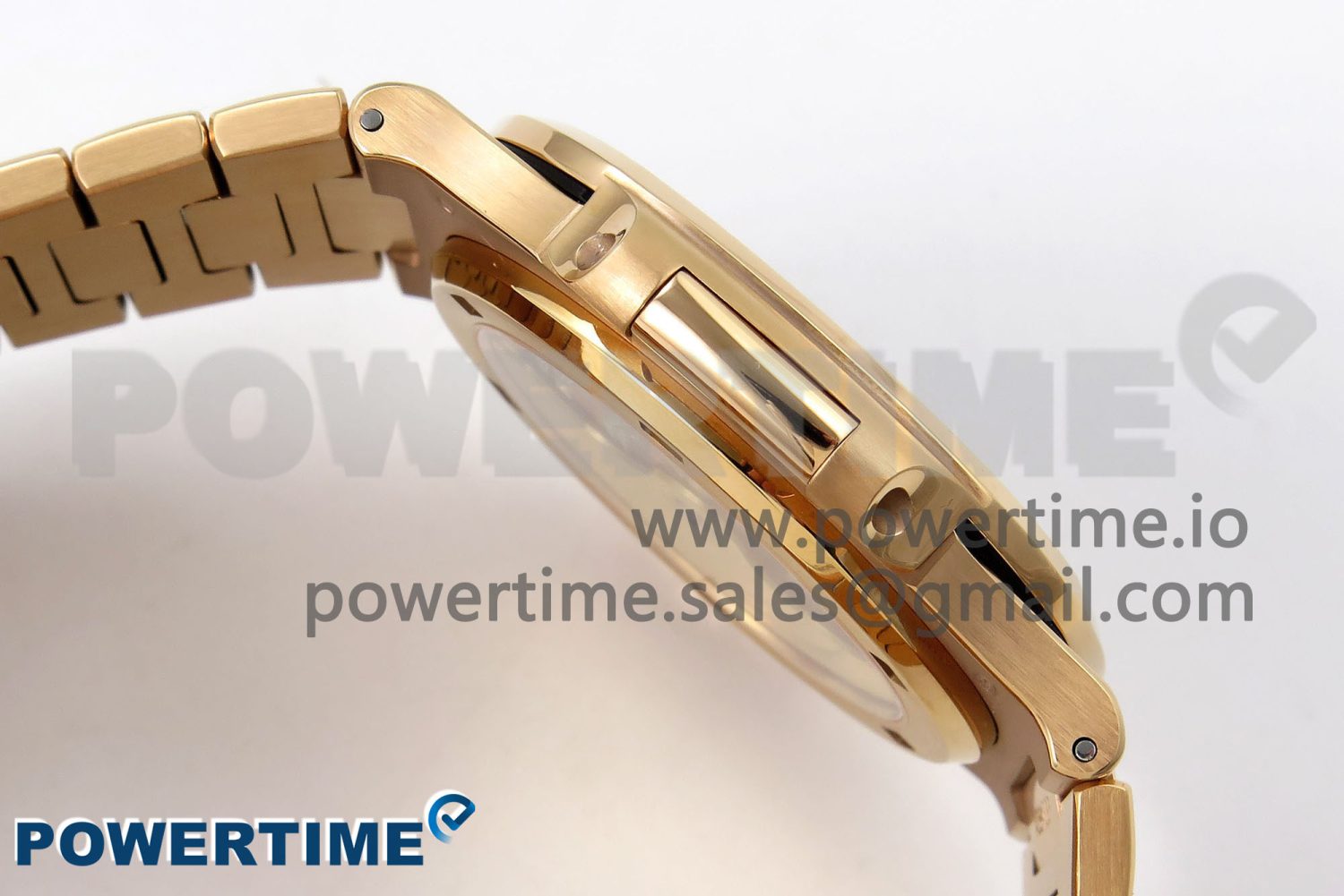 Nautilus 5711/1R-001 RG PPF 1:1 Best Edition Brown Textured Dial on RG Bracelet Super Clone 26-330 V5 - Image 7