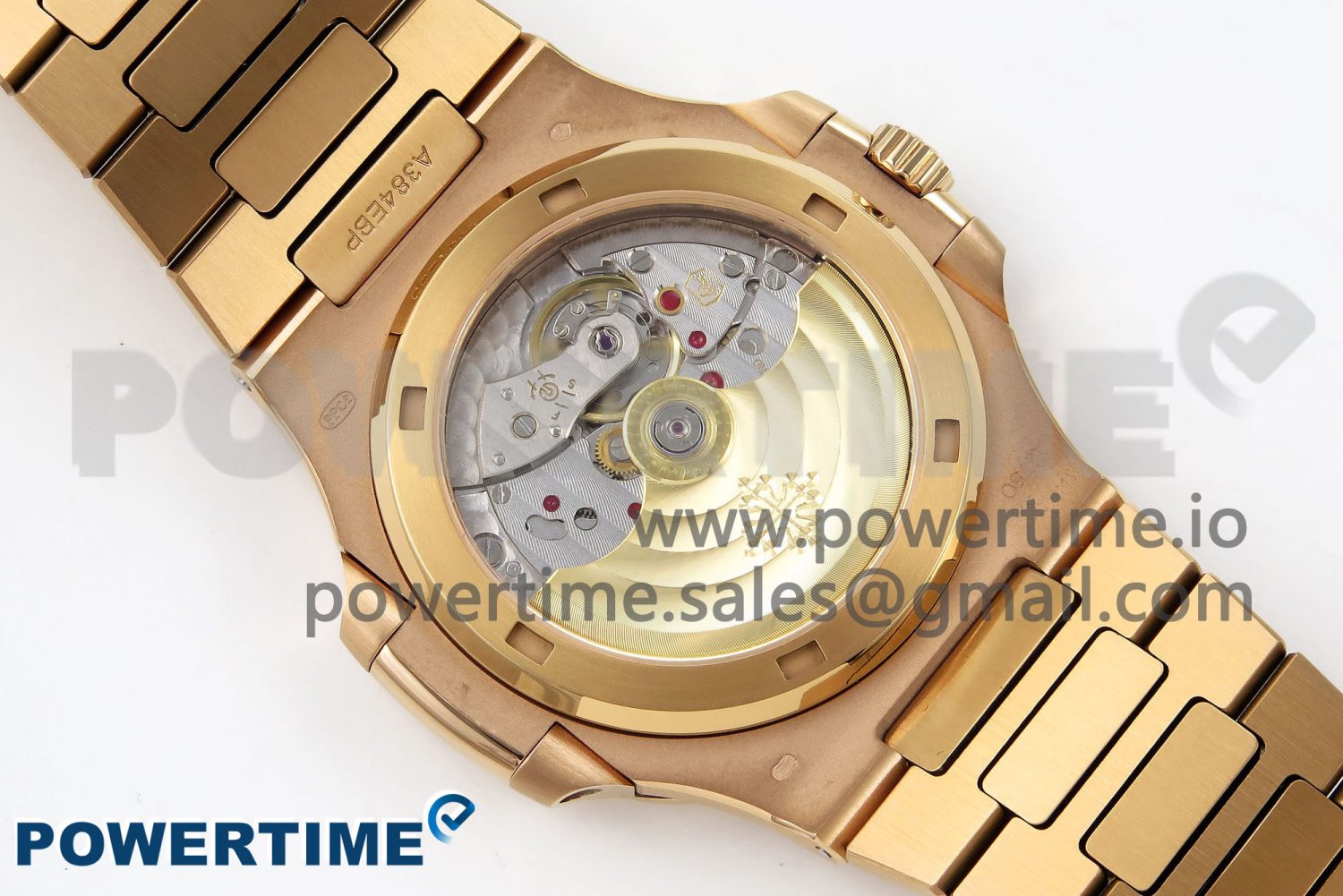 Nautilus 5711/1R-001 RG PPF 1:1 Best Edition Brown Textured Dial on RG Bracelet Super Clone 26-330 V5 - Image 8