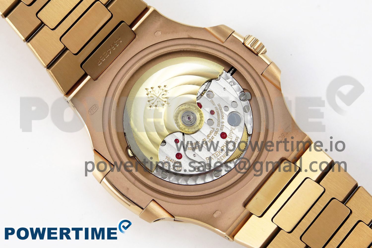 Nautilus 5711/1R-001 RG PPF 1:1 Best Edition Brown Textured Dial on RG Bracelet Super Clone 26-330 V5 - Image 10
