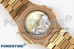 Nautilus 5711/1R-001 RG PPF 1:1 Best Edition Brown Textured Dial on RG Bracelet Super Clone 26-330 V5 - Image 10