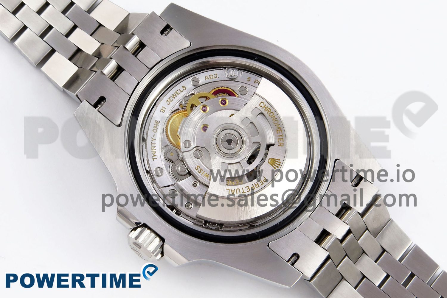GMT-Master II 126710 GRNR Black/Gray Ceramic 904L Steel 3EF 1:1 Best Edition on Jubilee Strap VR3285 - Image 9