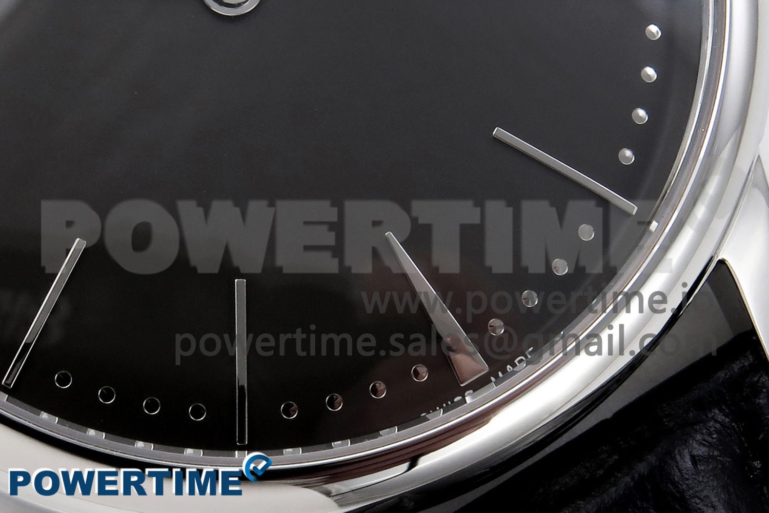 Patrimony SS KZF Best Edition Gray Dial on Black Leather Strap MIYOTA 9015 - Image 5