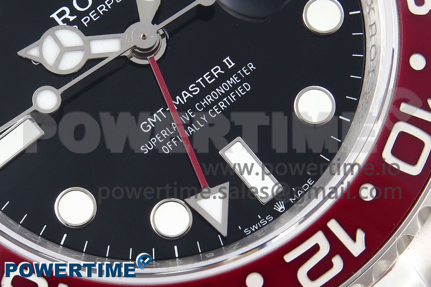 GMT-Master II 126710 BLRO Blue/Red Ceramic QF 1:1 Best Edition on Oyster Bracelet VR3285 CHS - Image 5