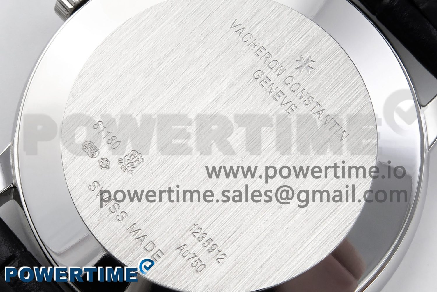 Patrimony SS KZF Best Edition White Dial on Black Leather Strap MIYOTA 9015 - Image 9