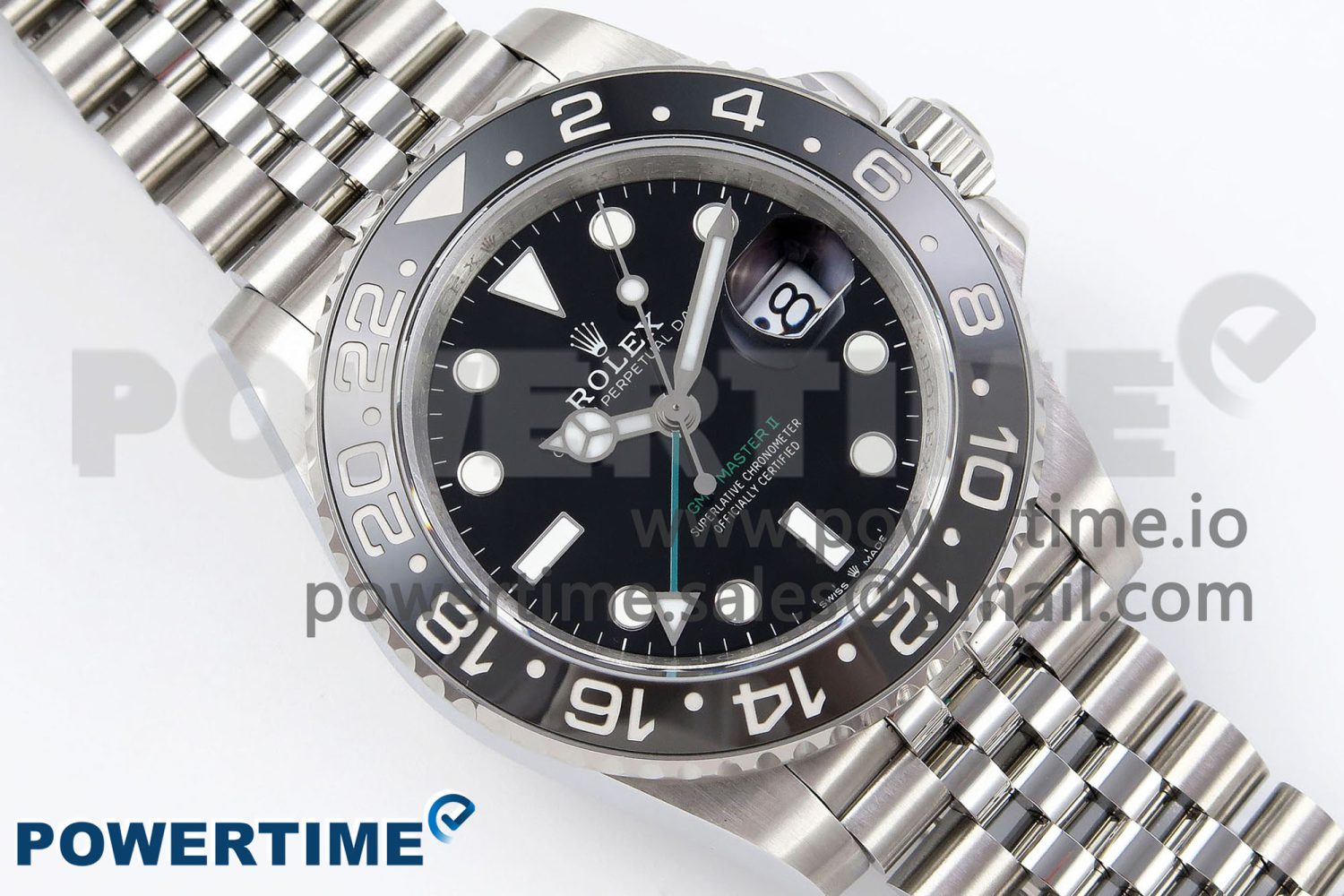 GMT-Master II 126710 GRNR Blue/Red Ceramic QF 1:1 Best Edition on Jubilee Bracelet VR3285 CHS - Image 3