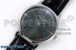 Patrimony SS KZF Best Edition Green Dial on Black Leather Strap MIYOTA 9015 - Image 2