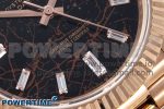 DayDate 40 RG QF Best Edition 904L Steel Slate Eisenkiesel Dial on President Bracelet VR3255 V4 (Gain Weight) - Image 5