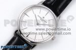 Patrimony SS KZF Best Edition White Dial on Black Leather Strap MIYOTA 9015 - Image 2