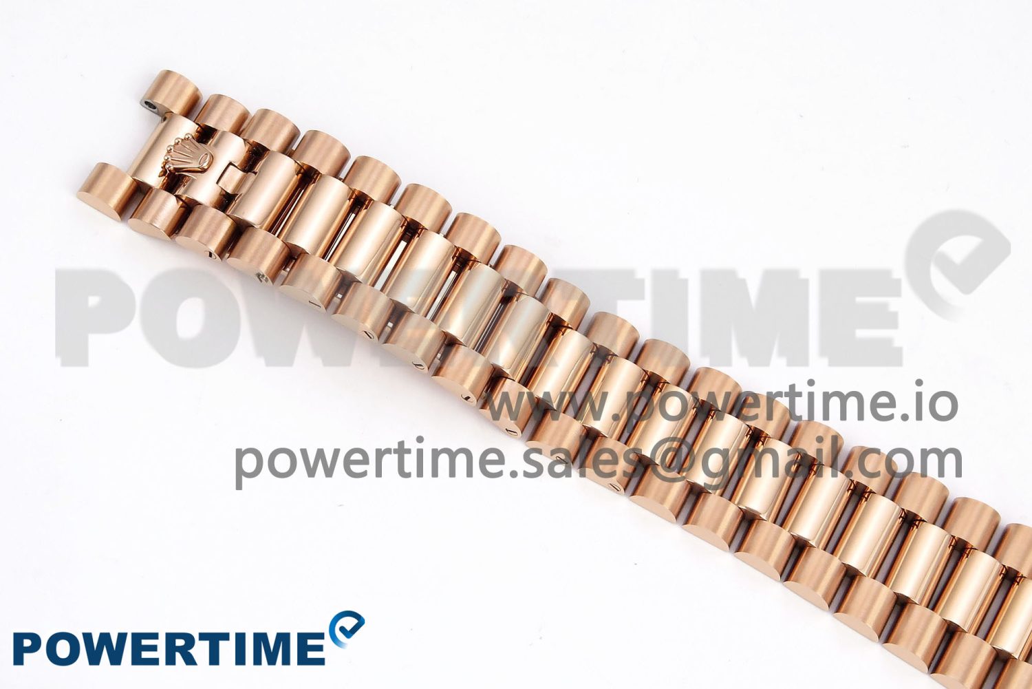 DayDate 40 RG QF Best Edition 904L Steel Slate Ombre Dial on President Bracelet VR3255 V4 (Gain Weight) - Image 13