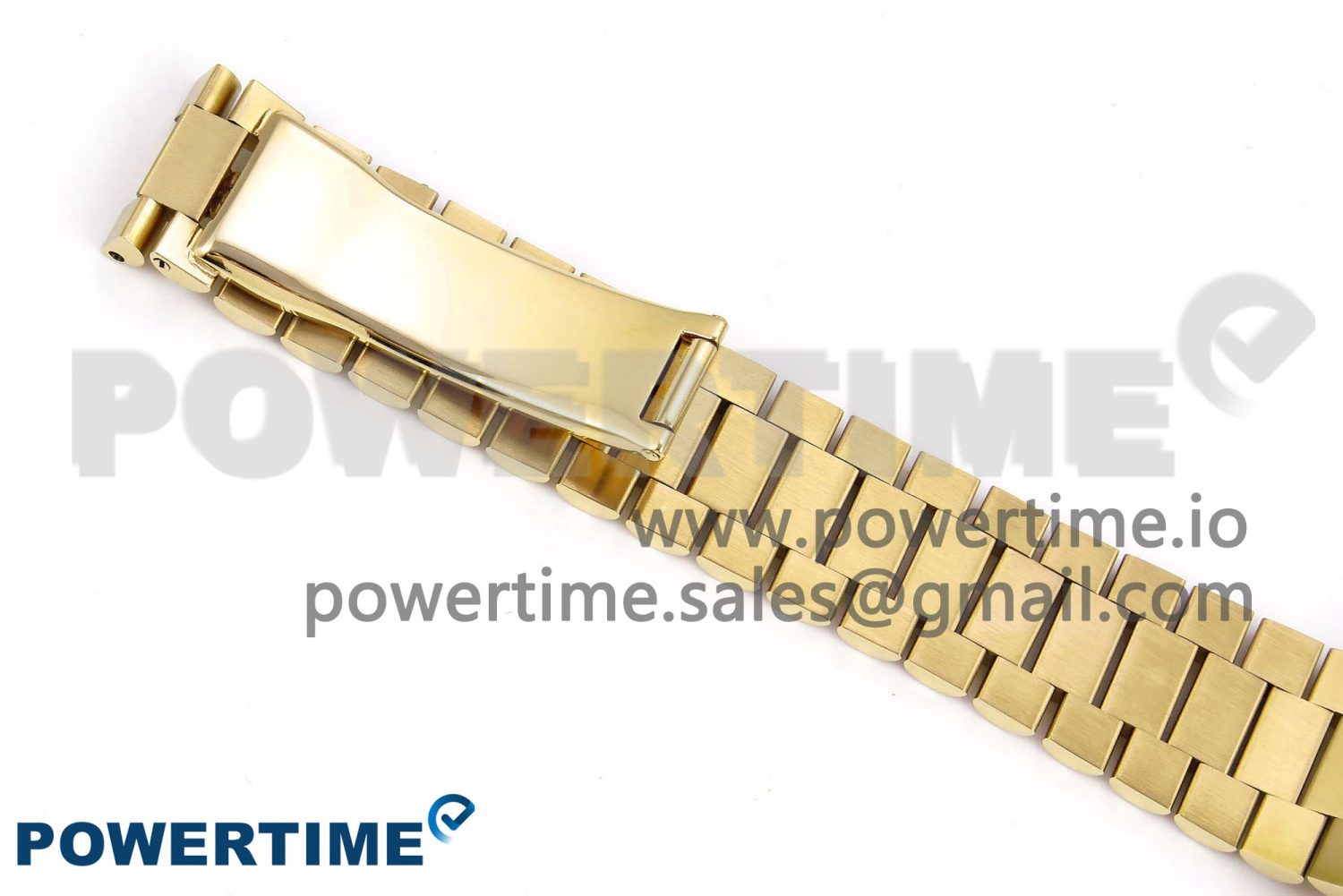 DayDate 40mm YG QF 1:1 Best Edition Green Roman Dial on President Bracelet A2824 (Gain Weight) - Image 16