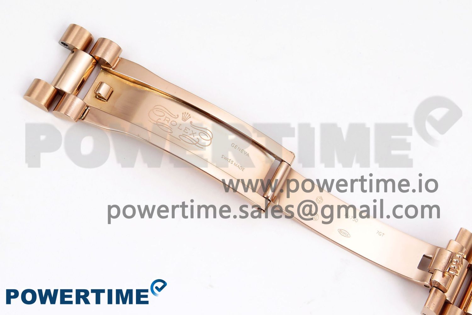 DayDate 40 RG QF Best Edition 904L Steel Slate Ombre Dial on President Bracelet VR3255 V4 (Gain Weight) - Image 15