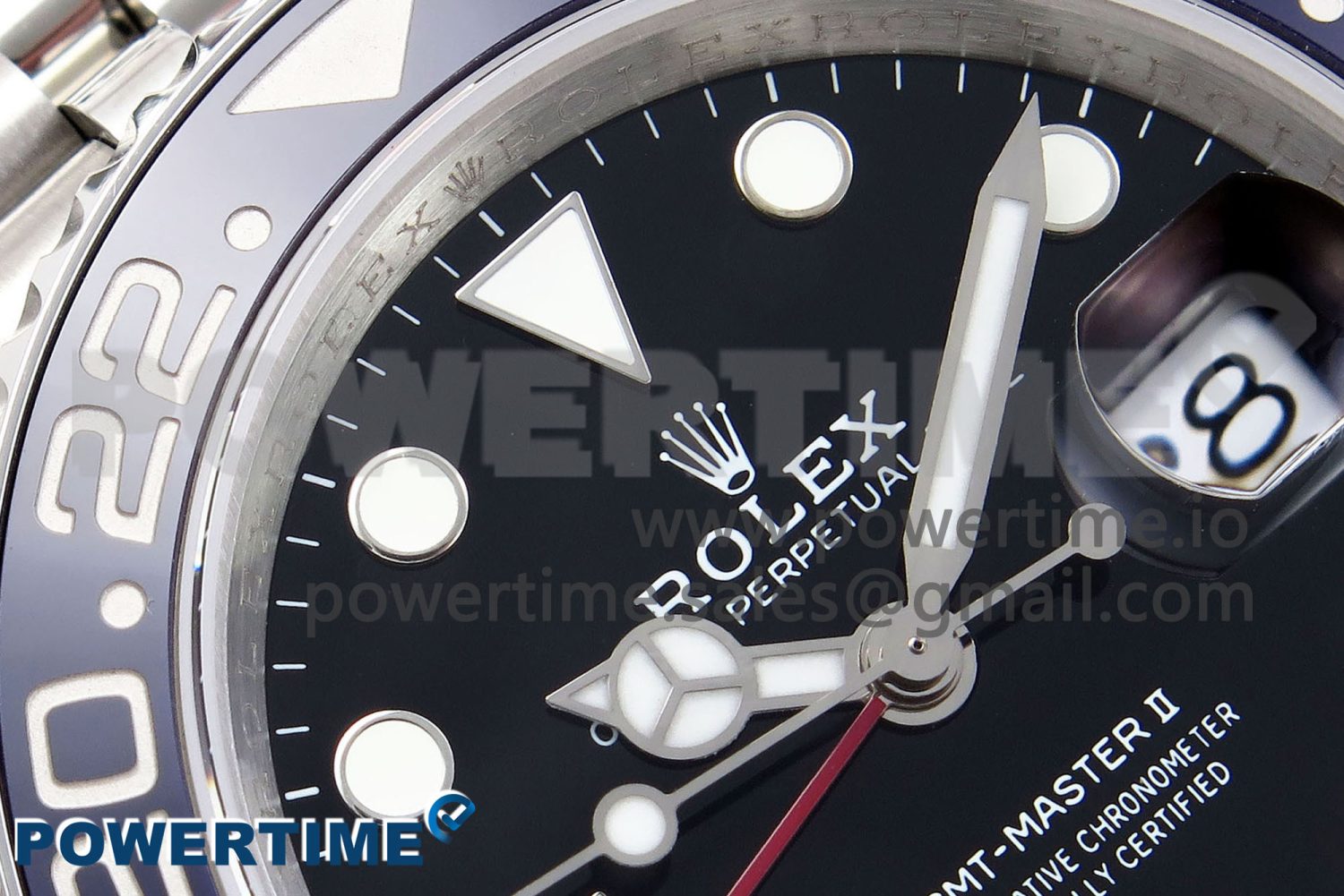 GMT-Master II 126710 BLRO Blue/Red Ceramic QF 1:1 Best Edition on Jubilee Bracelet VR3285 CHS - Image 4