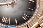 DayDate 40 RG QF Best Edition 904L Steel Slate Ombre Dial on President Bracelet VR3255 V4 (Gain Weight) - Image 5