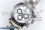 Daytona 116500 JDF 1:1 Best Edition 904L Steel White Dial on SS Bracelet A7750 - Image 2