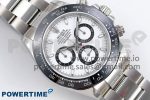 Daytona 116500 JDF 1:1 Best Edition 904L Steel White Dial on SS Bracelet A7750 - Image 3