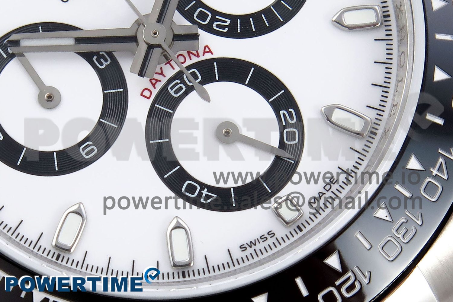 Daytona 116500 JDF 1:1 Best Edition 904L Steel White Dial on SS Bracelet A7750 - Image 5
