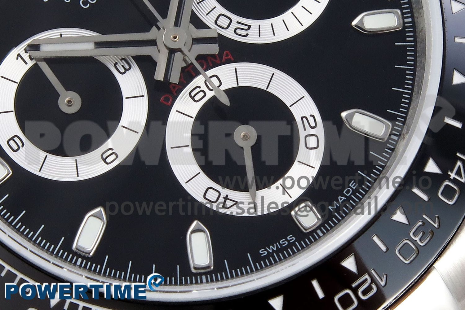 Daytona 116500 JDF 1:1 Best Edition 904L Steel Black Dial on SS Bracelet A7750 - Image 5