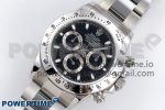 Daytona 116520 JDF 1:1 Best Edition 904L Steel Black Dial on SS Bracelet A7750 - Image 2