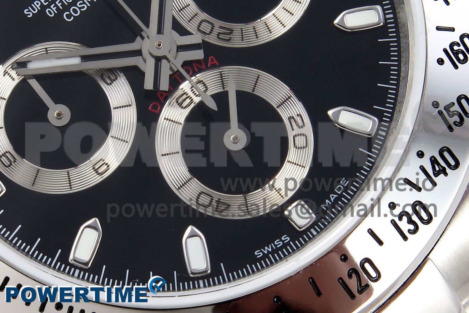 Daytona 116520 JDF 1:1 Best Edition 904L Steel Black Dial on SS Bracelet A7750 - Image 5