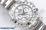 Daytona 116520 JDF 1:1 Best Edition 904L Steel White Dial on SS Bracelet A7750 - Image 3