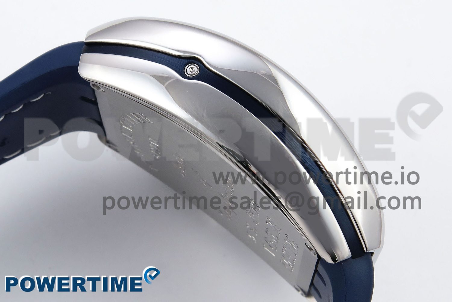 Vanguard Chrono SS ABF 1:1 Best Edition Blue Dial on Blue Leather Strap A7750 - Image 7
