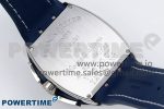 Vanguard Chrono SS ABF 1:1 Best Edition Blue Dial on Blue Leather Strap A7750 - Image 8