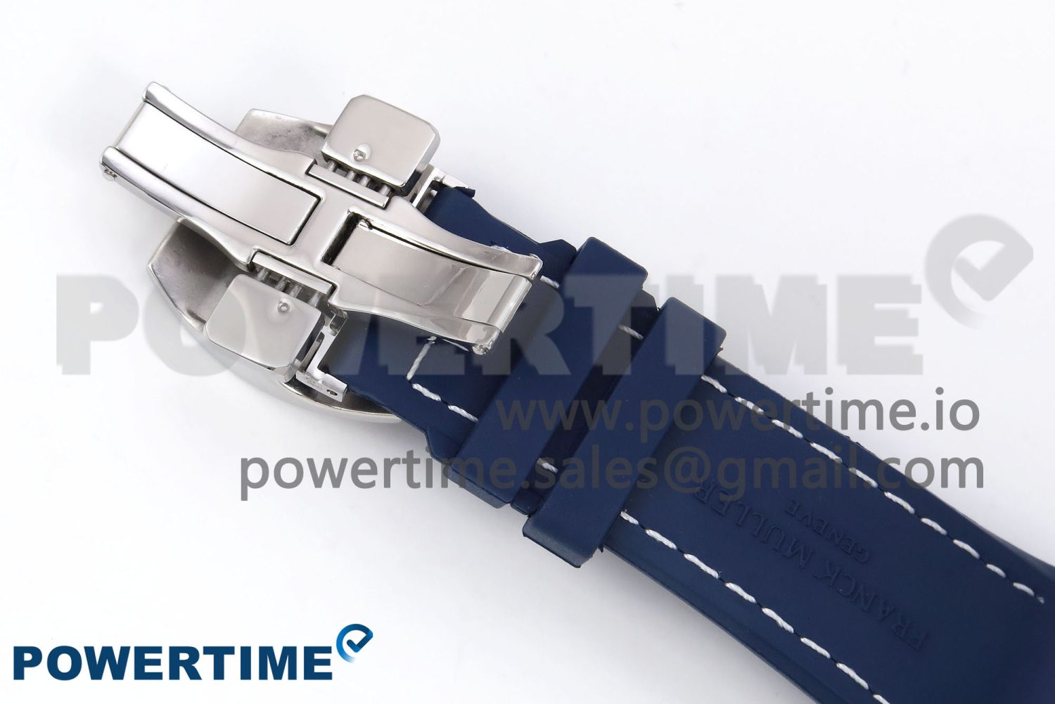 Vanguard Chrono SS ABF 1:1 Best Edition Blue Dial on Blue Leather Strap A7750 - Image 14
