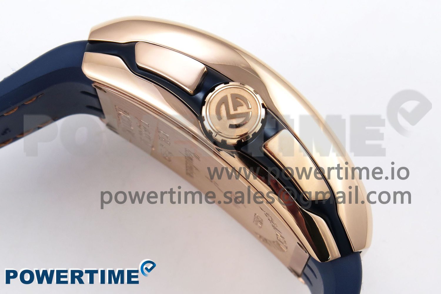 Vanguard Chrono RG ABF 1:1 Best Edition Blue Dial on Blue Nylon Strap A7750 - Image 6