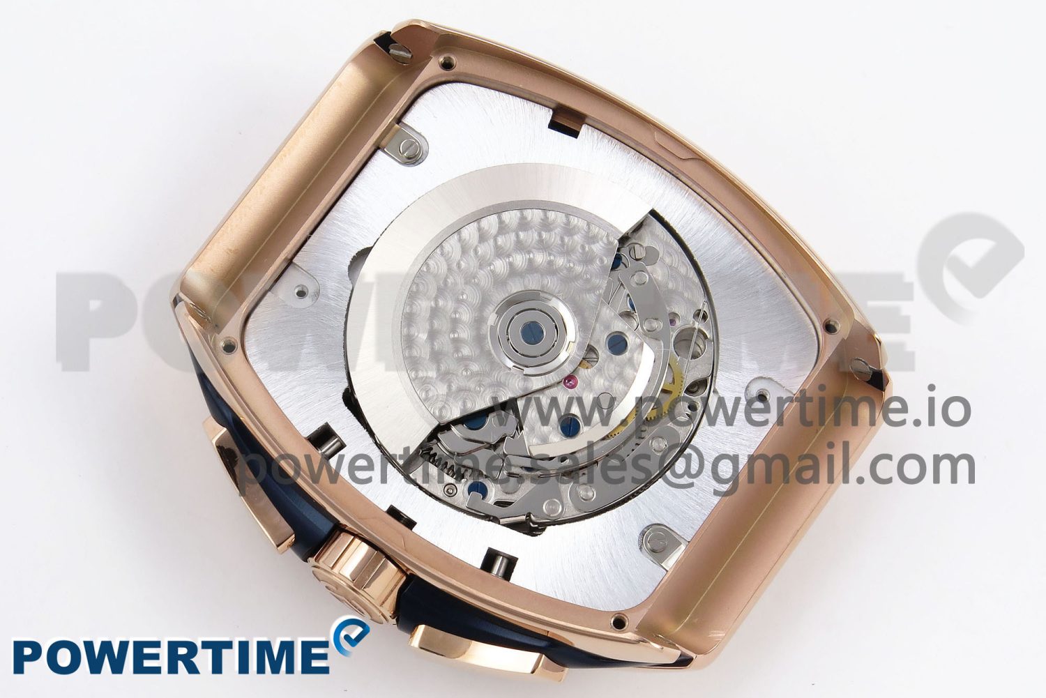 Vanguard Chrono RG ABF 1:1 Best Edition Blue Dial on Blue Nylon Strap A7750 - Image 10
