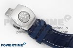 Vanguard Chrono SS ABF 1:1 Best Edition Blue Dial Full Diamonds on Blue Nylon Strap A7750 - Image 13