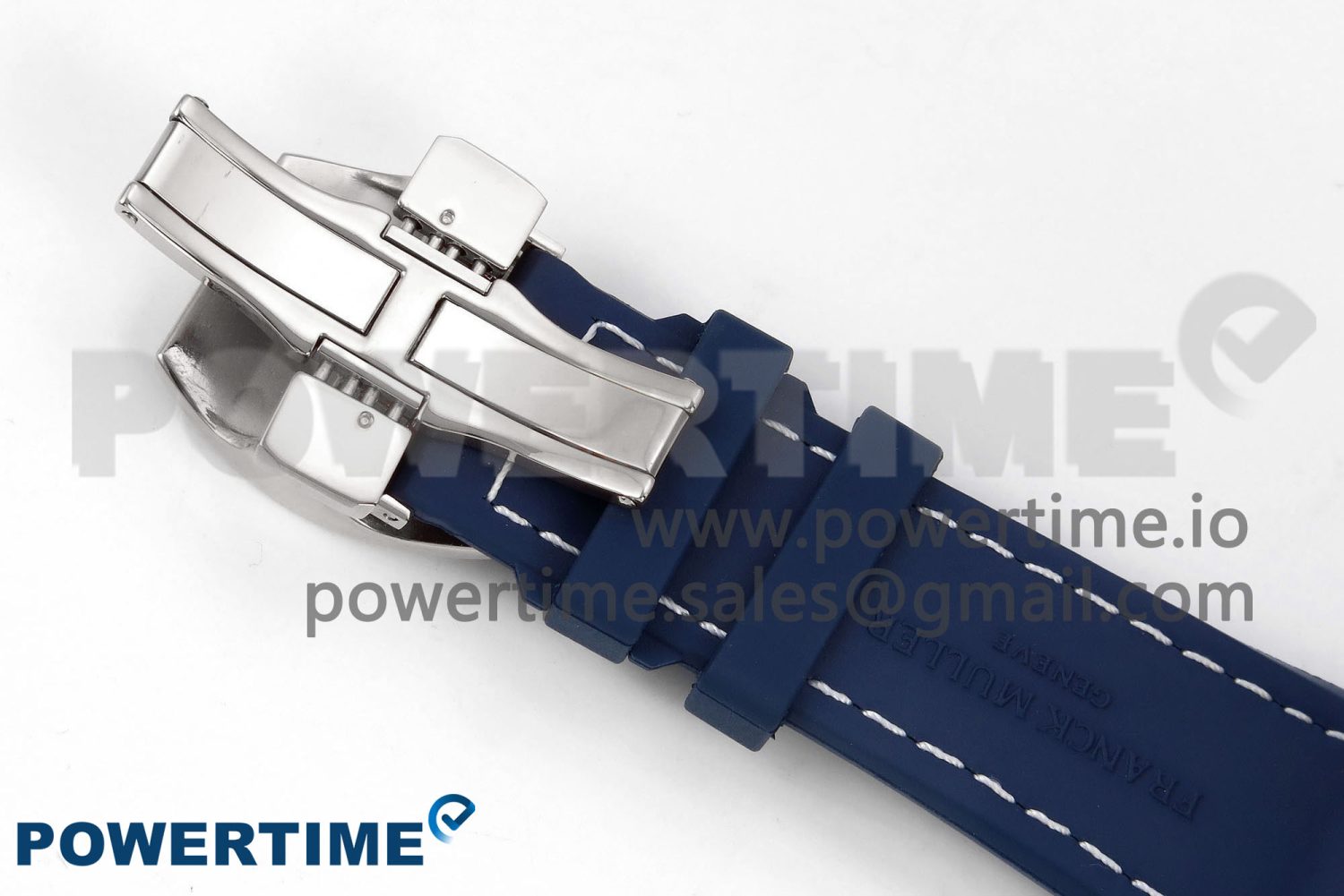Vanguard Chrono SS ABF 1:1 Best Edition Blue Dial Full Diamonds on Blue Nylon Strap A7750 - Image 14