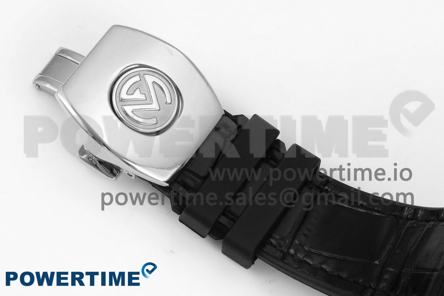Vanguard Chrono SS ABF 1:1 Best Edition Black Dial on Black Leather Strap A7750 - Image 11