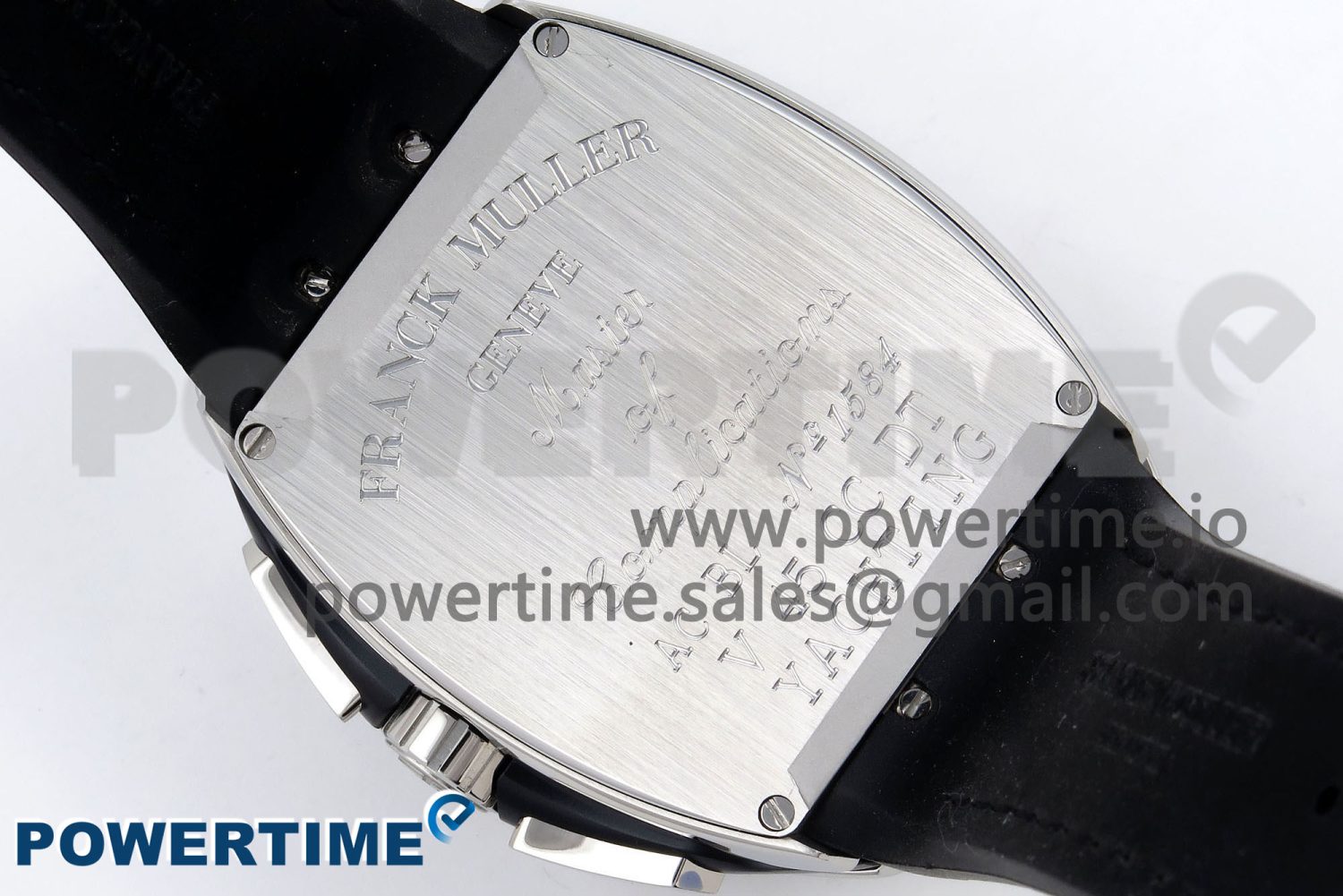 Vanguard Chrono SS ABF 1:1 Best Edition Black Dial on Black Leather Strap A7750 - Image 8