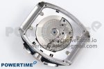 Vanguard Chrono SS ABF 1:1 Best Edition Blue Dial Full Diamonds on Blue Nylon Strap A7750 - Image 10