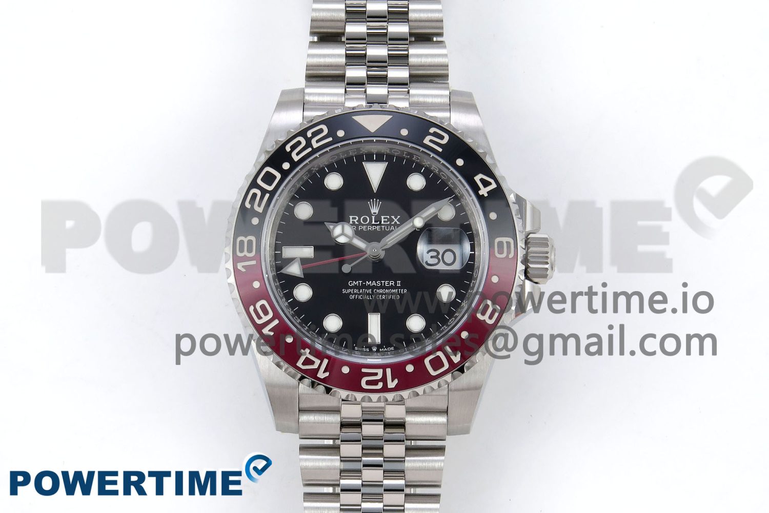 GMT-Master II 126710 Black/Red Ceramic ARF Best Edition on Jubilee Bracelet VR3285 CHS - Image 1