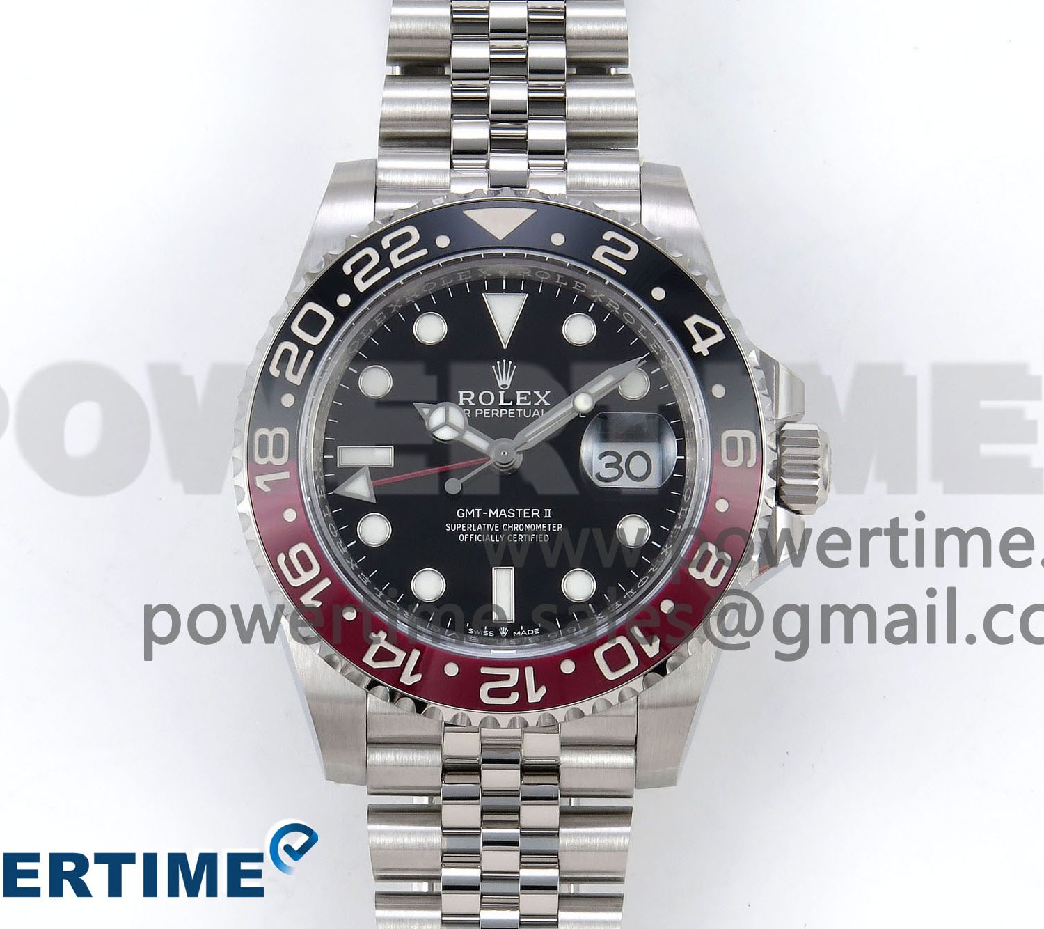 GMT-Master II 126710 Black/Red Ceramic ARF Best Edition on Jubilee Bracelet VR3285 CHS