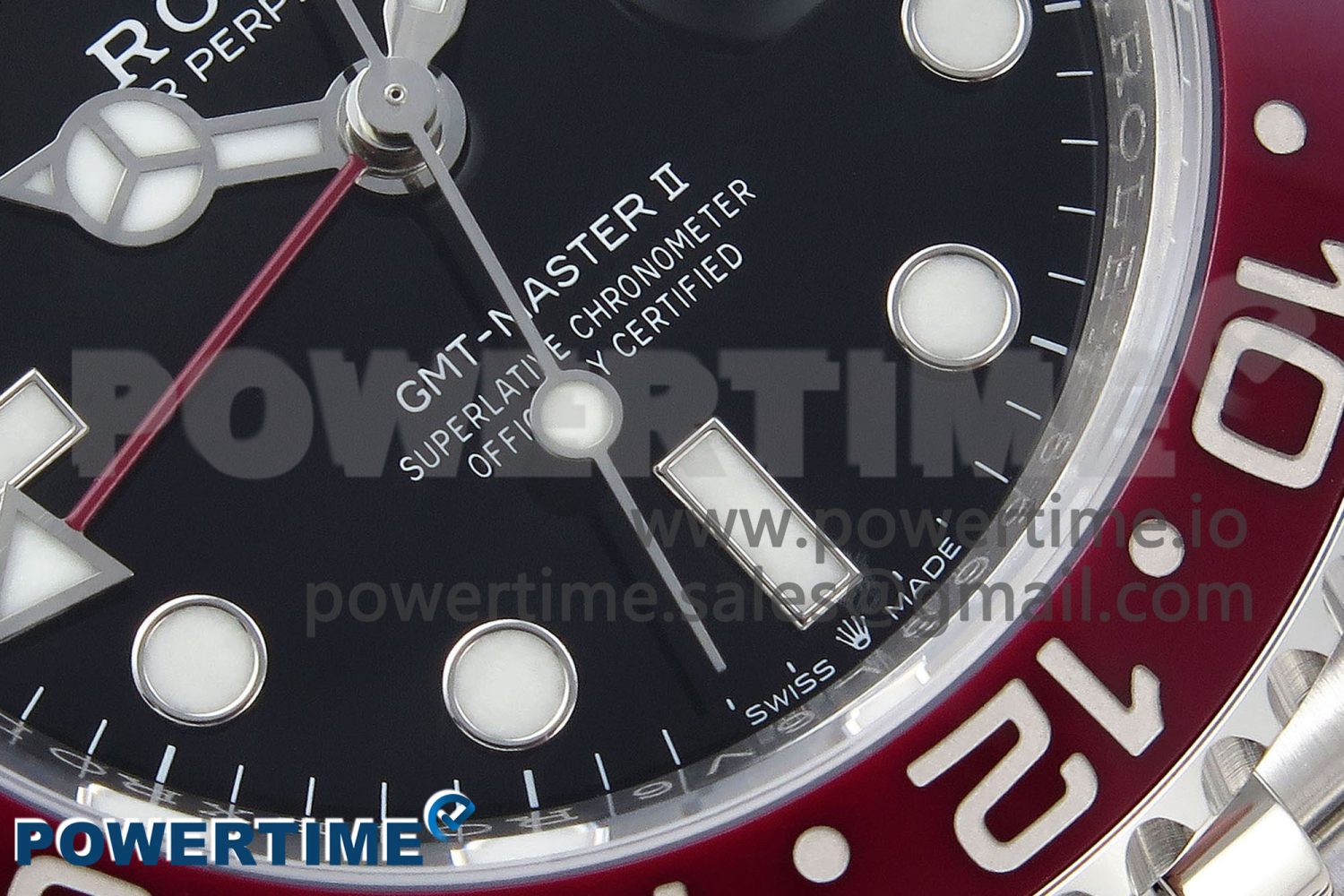 GMT-Master II 126710 Black/Red Ceramic ARF Best Edition on Jubilee Bracelet VR3285 CHS - Image 5