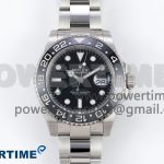 GMT-Master II 126710 GRNR Black/Gray Ceramic 904L Steel ARF 1:1 Best Edition on Oyster Strap VR3285 CHS
