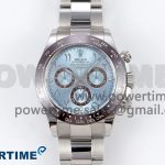 Daytona 116506 Clean 1:1 Best Edition Ice Blue Dial Arabic Markers on SS Bracelet SA4130 V2