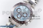 Daytona 116506 Clean 1:1 Best Edition Ice Blue Dial Arabic Markers on SS Bracelet SA4130 V2 - Image 2