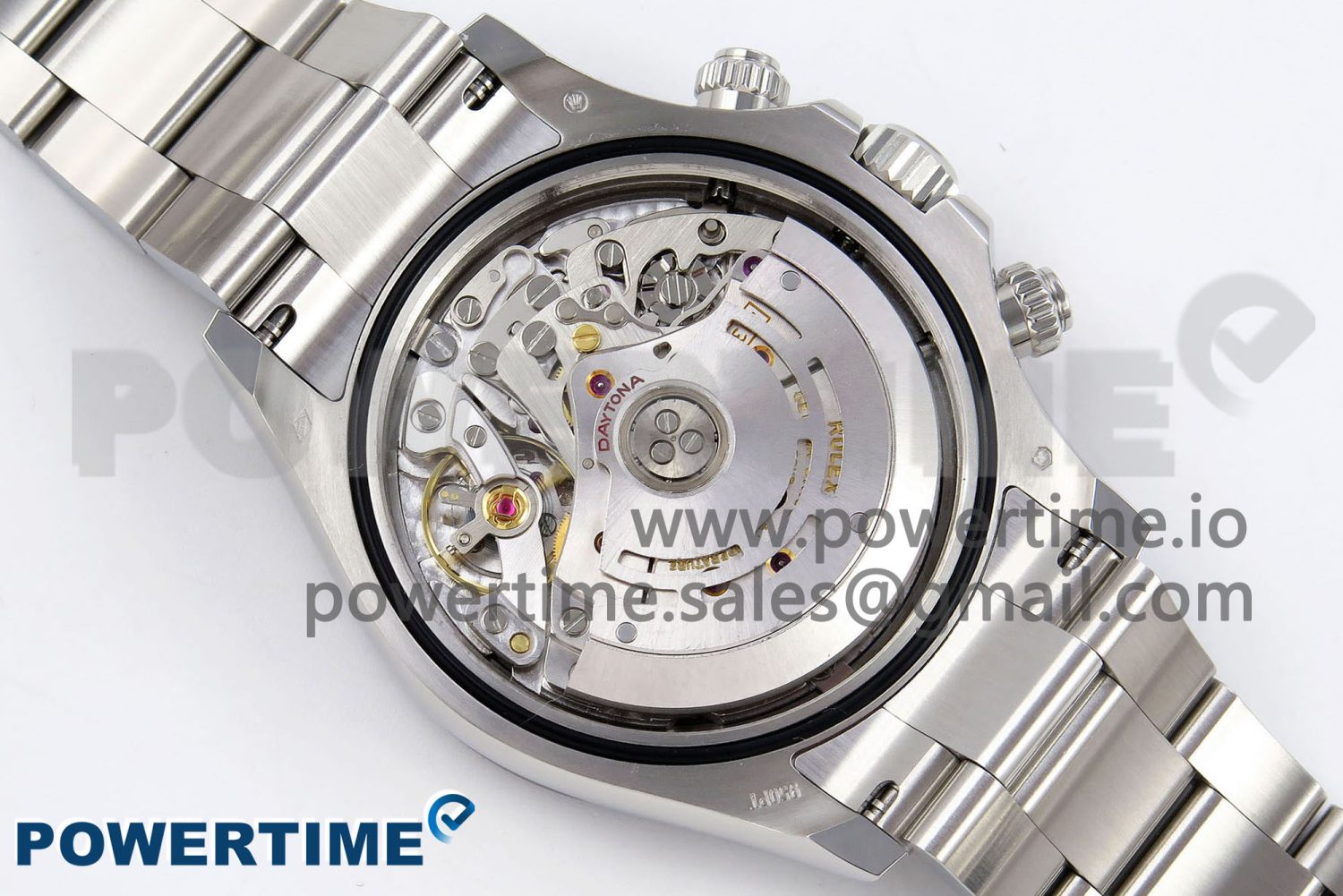 Daytona 116506 Clean 1:1 Best Edition Ice Blue Dial Arabic Markers on SS Bracelet SA4130 V2 - Image 9