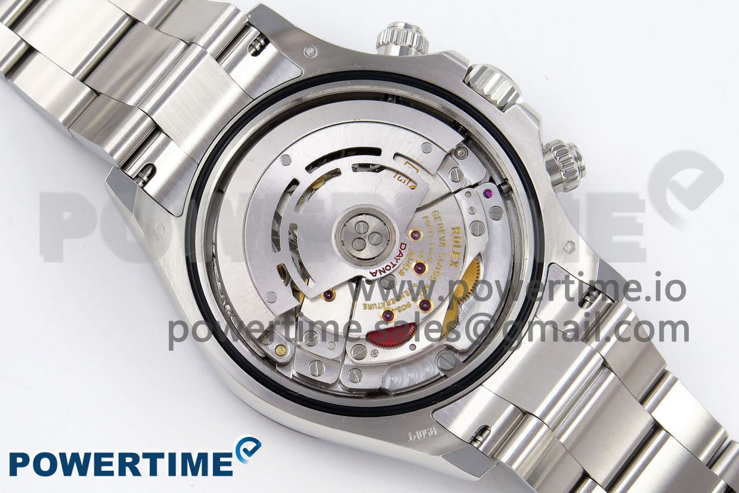 Daytona 116506 Clean 1:1 Best Edition Ice Blue Dial Arabic Markers on SS Bracelet SA4130 V2 - Image 10