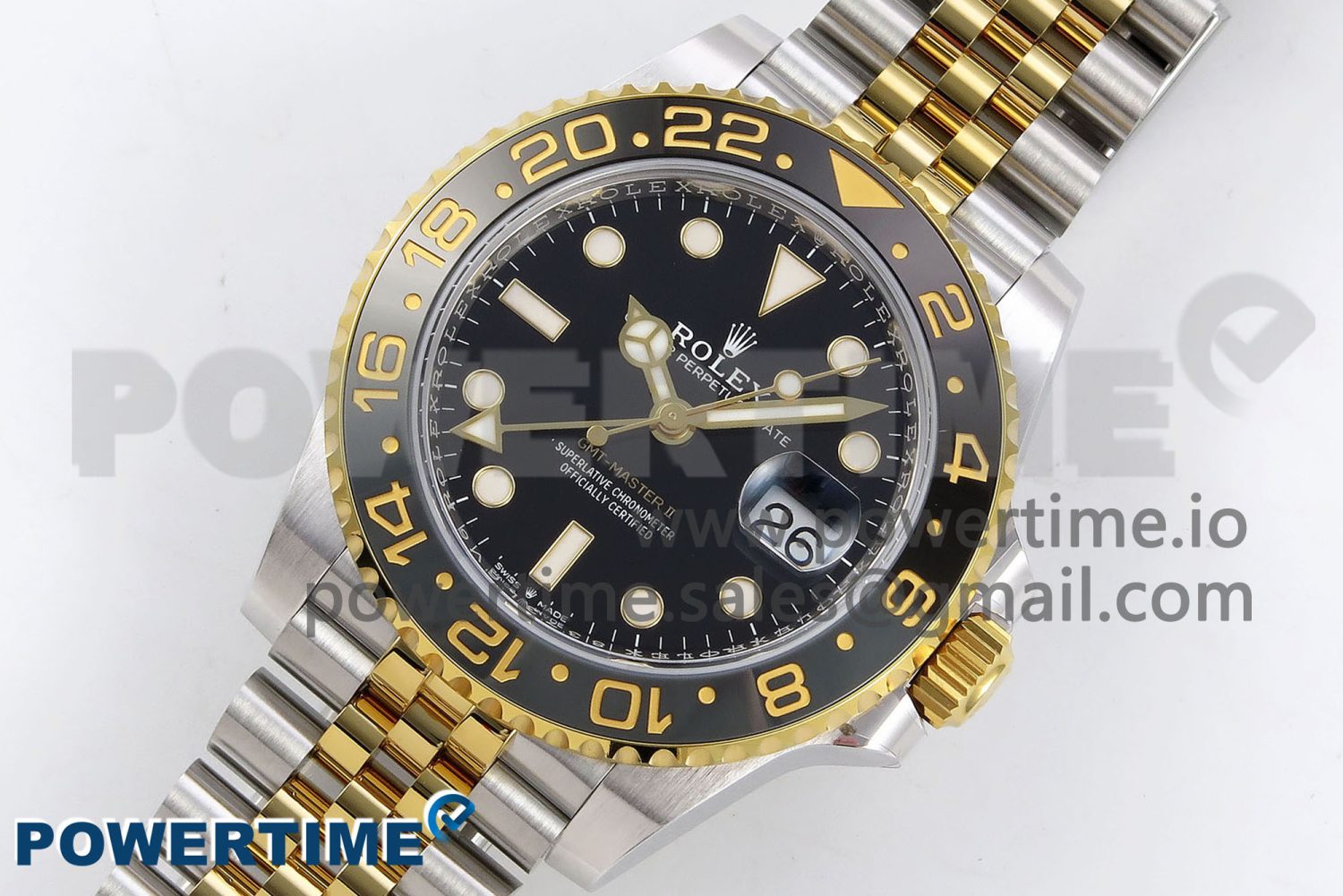 GMT-Master II 126713 GRNR ARF 1:1 Best Edition on Black Dial SS/YG Bracelet Super Clone VR3285 CHS (Gain Weight) - Image 2