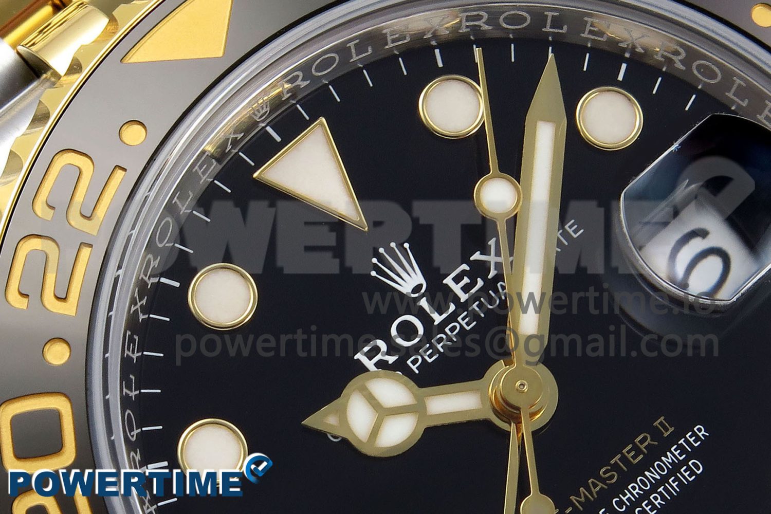 GMT-Master II 126713 GRNR ARF 1:1 Best Edition on Black Dial SS/YG Bracelet Super Clone VR3285 CHS (Gain Weight) - Image 4