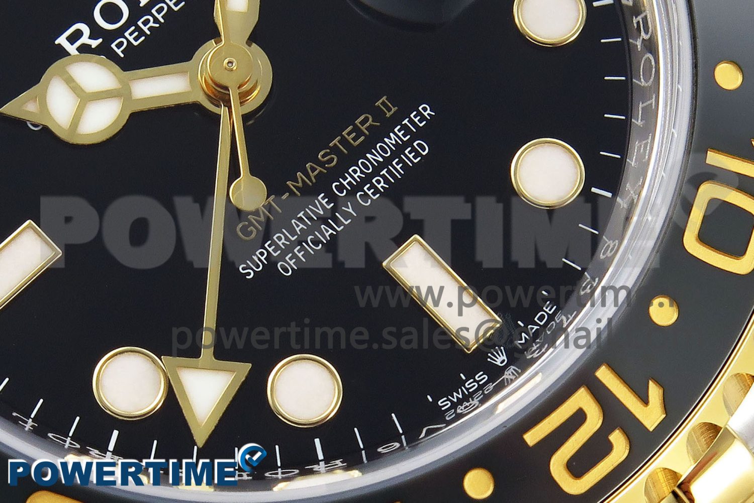 GMT-Master II 126713 GRNR ARF 1:1 Best Edition on Black Dial SS/YG Bracelet Super Clone VR3285 CHS (Gain Weight) - Image 5