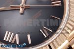 DayDate 40 RG QF 1:1 Best Edition Gray Dial on President Bracelet A2824 (Gain Weight) - Image 5