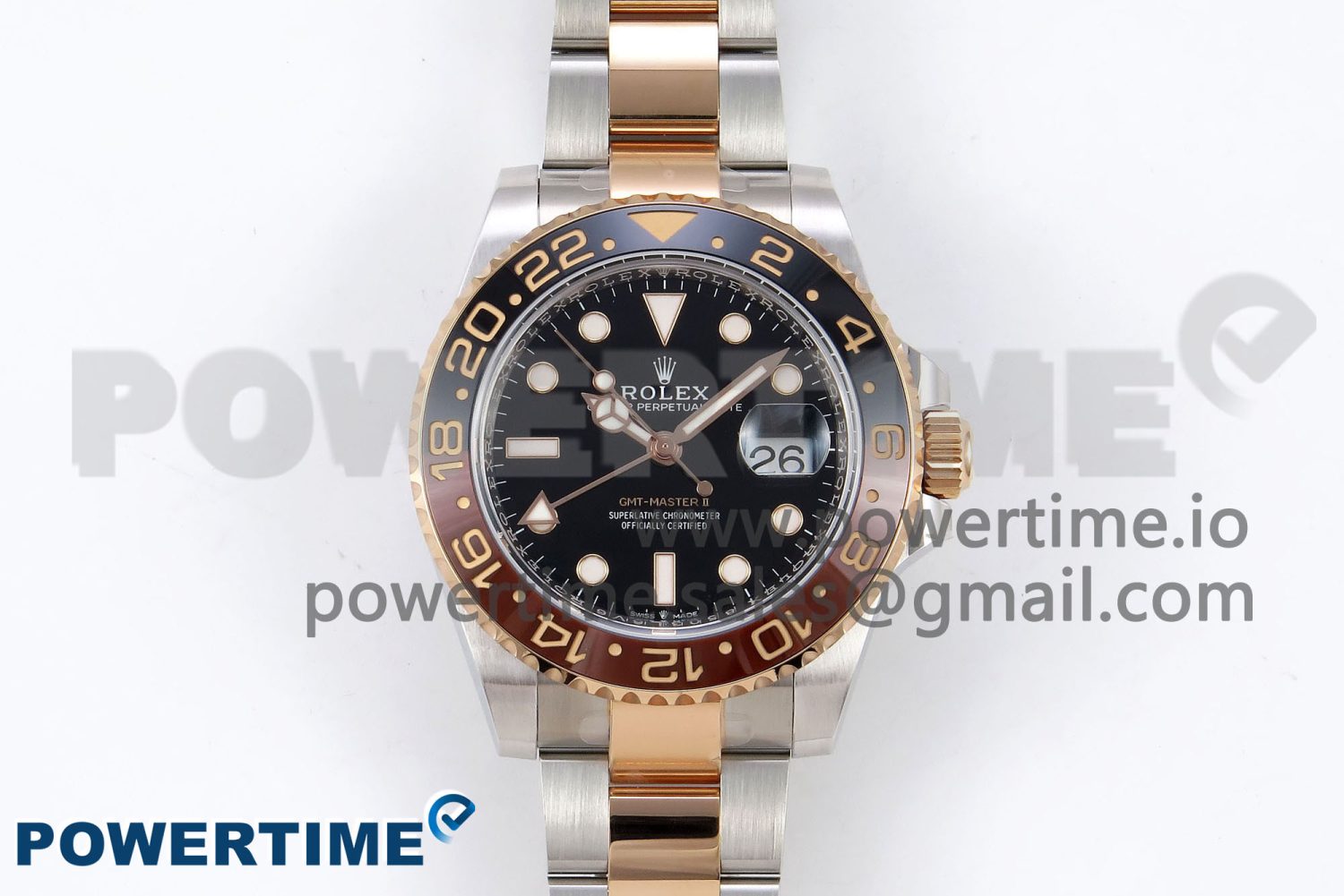 GMT-Master II 126711 CHNR ARF 1:1 Best Edition on Black Dial SS/RG Bracelet Super Clone VR3285 CHS (Gain Weight) - Image 1