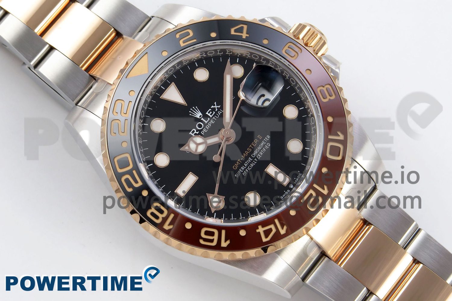 GMT-Master II 126711 CHNR ARF 1:1 Best Edition on Black Dial SS/RG Bracelet Super Clone VR3285 CHS (Gain Weight) - Image 3