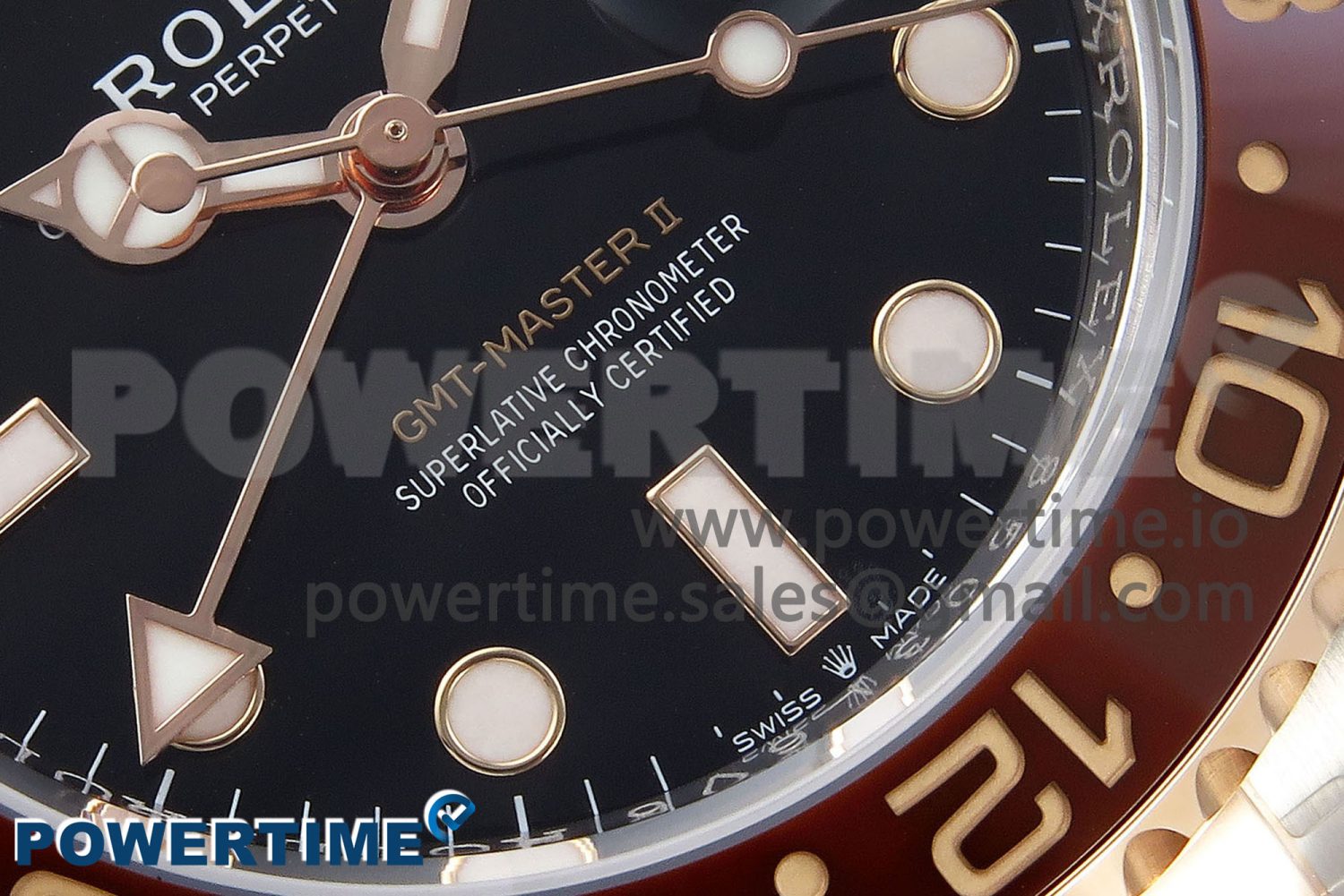 GMT-Master II 126711 CHNR ARF 1:1 Best Edition on Black Dial SS/RG Bracelet Super Clone VR3285 CHS (Gain Weight) - Image 5