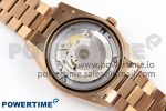 DayDate 40 RG QF 1:1 Best Edition Gray Dial on President Bracelet A2824 (Gain Weight) - Image 7